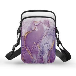 Marble Shoulder Bag Crossbody Bags Trendy Sling Bag Bakpack Casual C XD